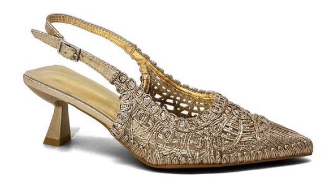 Sandały damskie Y2385-17.CHAMPAGNE (36/41,12par)