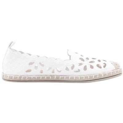 Balerinki damskie F112-10.WHITE (36/41,12par)