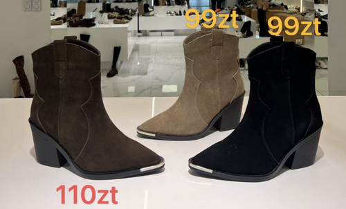 Botki damskie 6397.KOLORDOWYBORU (36/41,12par)