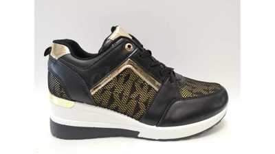Buty sportowe damskie 7ALDLJ-83.BLACK/GOLD (36/41,12par)