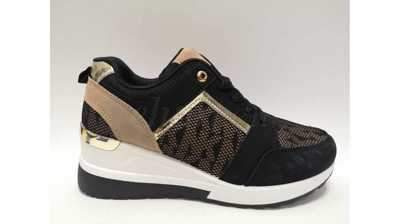 Buty sportowe damskie 7ALDLJ-45.BLACK/BEIGE (36/41,12par)