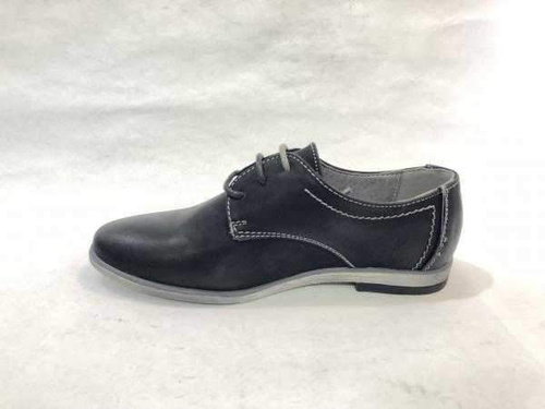 Półbuty chłopięce 5AAB28C-18.BLACK/GREY (31/36,8par)