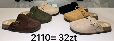 Klapki damskie 2110.KOLORDOWYBORU (36/41,12par)