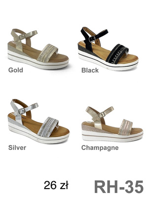 Sandały damskie RH-25.KOLORDOWYBORU (36/41,12par)
