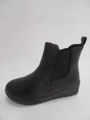 Botki damskie BG04-1.BLACK Ocieplane (36/41,8par)
