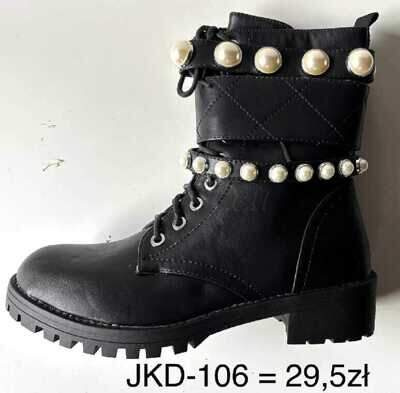 Botki damskie 7AJKD-106.BLACK (36/41,12par)