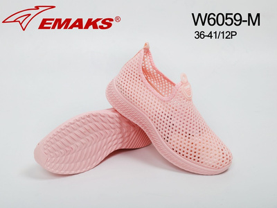 Buty sportowe damskie W6059-M.PINK (36/41,12par)