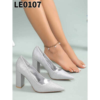 Czółenka damskie 7ALE0107.SILVER (36/41 12par)