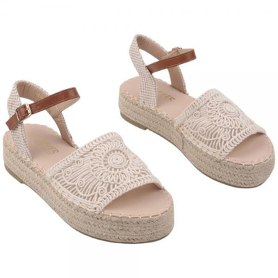 Sandały damskie F210-2.BEIGE (36/41,12par)