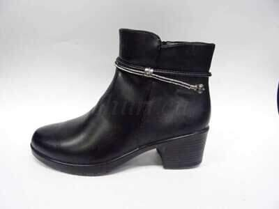 Botki damskie 7AJ7608-1.BLACK (36/43,12par)