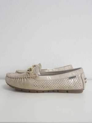 Balerinki damskie 7AHH701-17.BEIGE (36/41,12par)