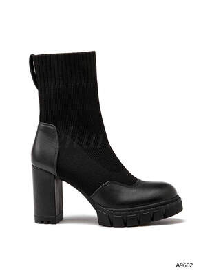 Botki damskie A9602.BLACK (36/41,12par)