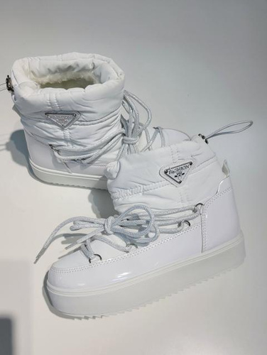 Botki damskie HY845-9.WHITE (36/41,12par)