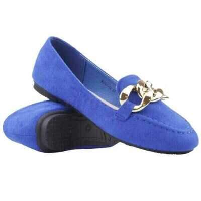 Balerinki damskie B24A-13.BLUE (36/41,12par)