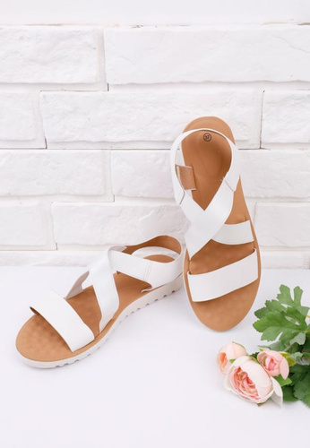 Sandały damskie DH01A-4.WHITE (36/41,12par)