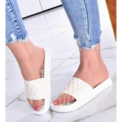 Klapki damskie 7A10251.WHITE (36/41,12par)