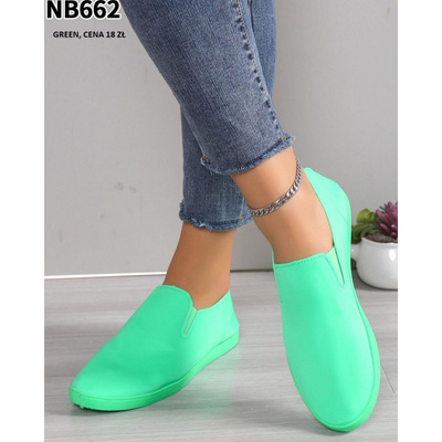 Trampki damskie  NB662.GREEN (36/41,12par)
