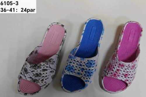 Klapki damskie 7A6105-3.MIX (36/41,24par)