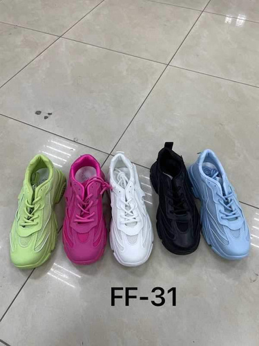 Buty sportowe damskie 7AFF-31.BLACK (36/41,12par)