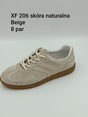 Buty sportowe damskie 7AXF206.BEIGE (36/41,8par)
