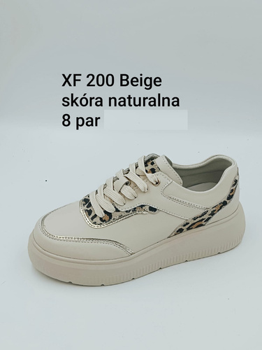 Buty sportowe damskie  7AXF200.BEIGE (36/41,8par)