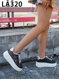 Buty sportowe damskie LA320.ALLBLACK (36/41,12par)