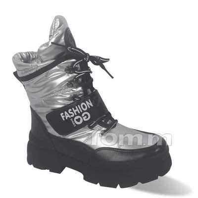 Trzewiki dziewczęce 5A0303-H.SILVER (32/37,8par)