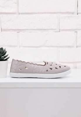 Balerinki dziewczęce 5AF06C-6.GREY (31/36,12par)