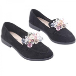 Mokasyny damskie SK06A-2.BLACK (36/41,12par)
