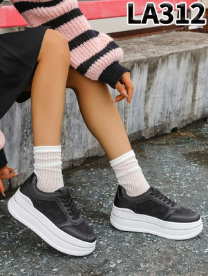 Buty sportowe damskie LA312.BLACK (36/41,12par)