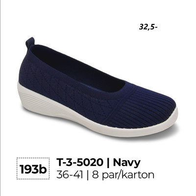 Trampki damskie 3-5020.NAVY (36/41,8par)