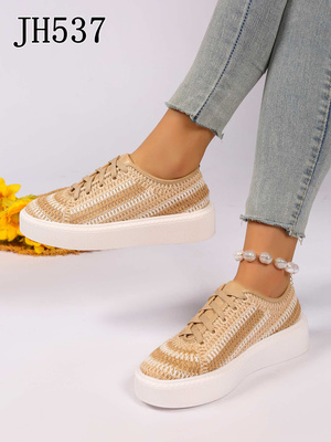 Buty sportowe damskie JH537.KHAKI (36/41,12par)