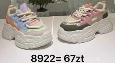 Buty sportowe damskie 7AM8922.KOLORDOWYBORU (36/41,12par)