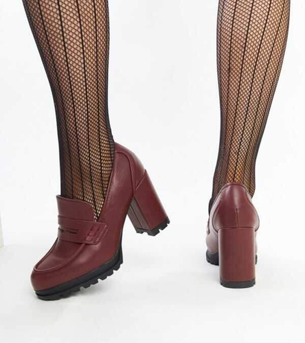Czółenka damskie 7A712.MAROON (36/41, 12par)