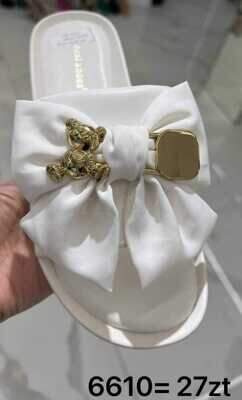 Klapki damskie 7A6610.WHITE (36/41,12par)