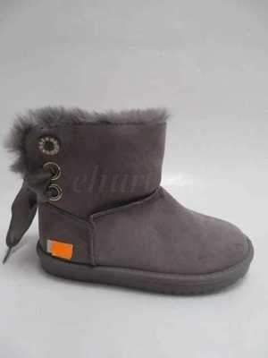 Botki dziewczęce 5AC-06.GREY (30/35,12par)