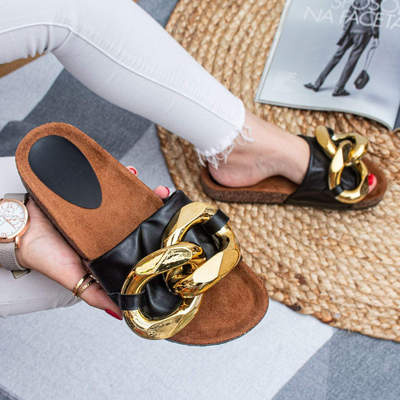 Klapki damskie 7ANN-162.BLACK (36/41,12par)