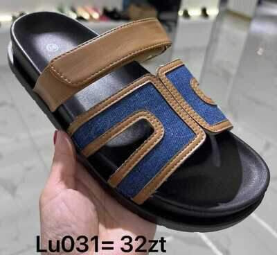 Klapki damskie 7ALU031.NAVY (36/41,12par)