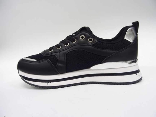 Buty sportowe damskie 7A7137-1.ALLBLACK (36/41,12par)