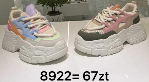  Buty sportowe damskie 7AM8922.KOLORDOWYBORU (36/41,12par)