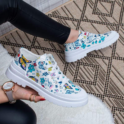 Trampki damskie 7ABL282-4.BLUE (36/41,12par)