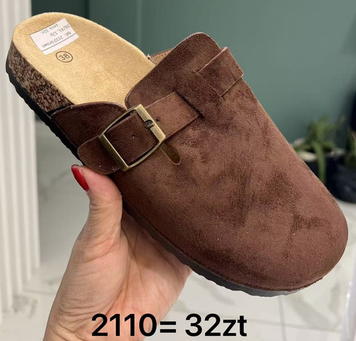 Klapki damskie 2110.KOLORDOWYBORU (36/41,12par)