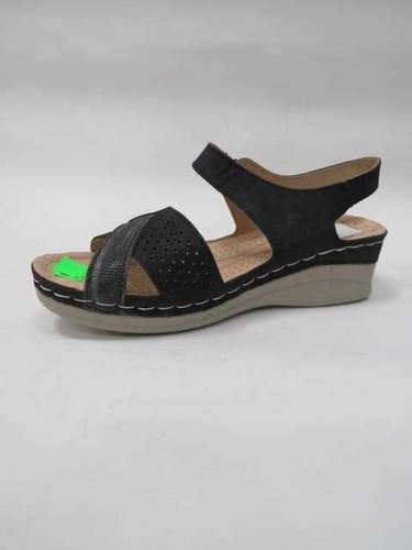 Sandały damskie 7AMO-761.BLACK (36/41,12par)