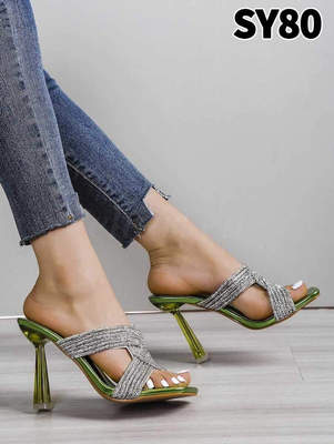 Klapki damskie 7ASY80.GREEN (36/41,12par)