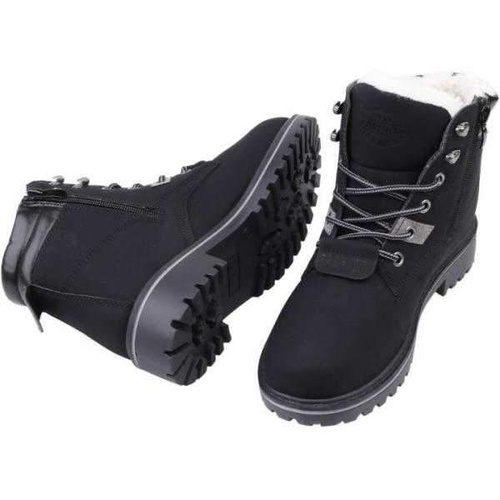 Trzewiki damskie B165-5.BLACK/BLACK (37/41,8par)