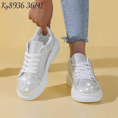 Buty sportowe damskie 7AKY8936.WHITE (36/41,12par)