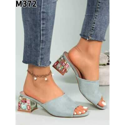 Klapki damskie  7AM372.GREEN  (36/41,12par)