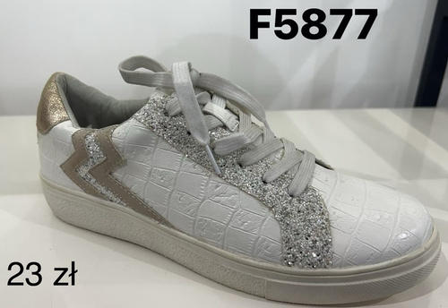 Buty sportowe damskie F5877.WHITE (36/41,12par)