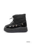 Botki damskie ocieplane HY855.BLACK (36/41,12par)