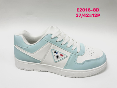Buty sportowe damskie 7AE2016-8D.WHITE/BLUE (37/42,12par)